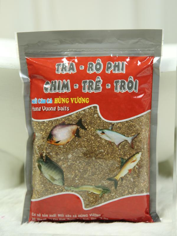Mồi câu cá Rô phi ( 500g ) chuyên câu cá rô phi - Mồi câu cá Hùng Vương