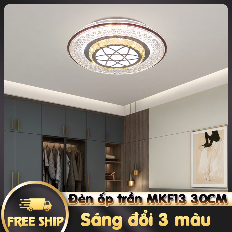 Đèn trang trí ban công, đèn trang trí hành lang cầu thang, đèn ốp trần trang trí 30CM MKF13