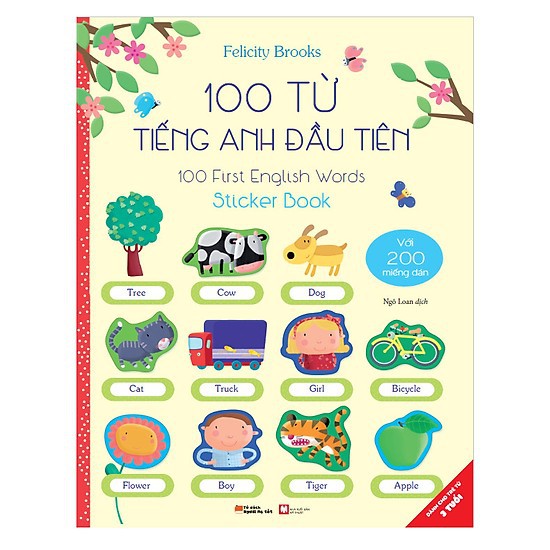 Sách - level 2: 100 từ tiếng anh đầu tiên - 100 first english words