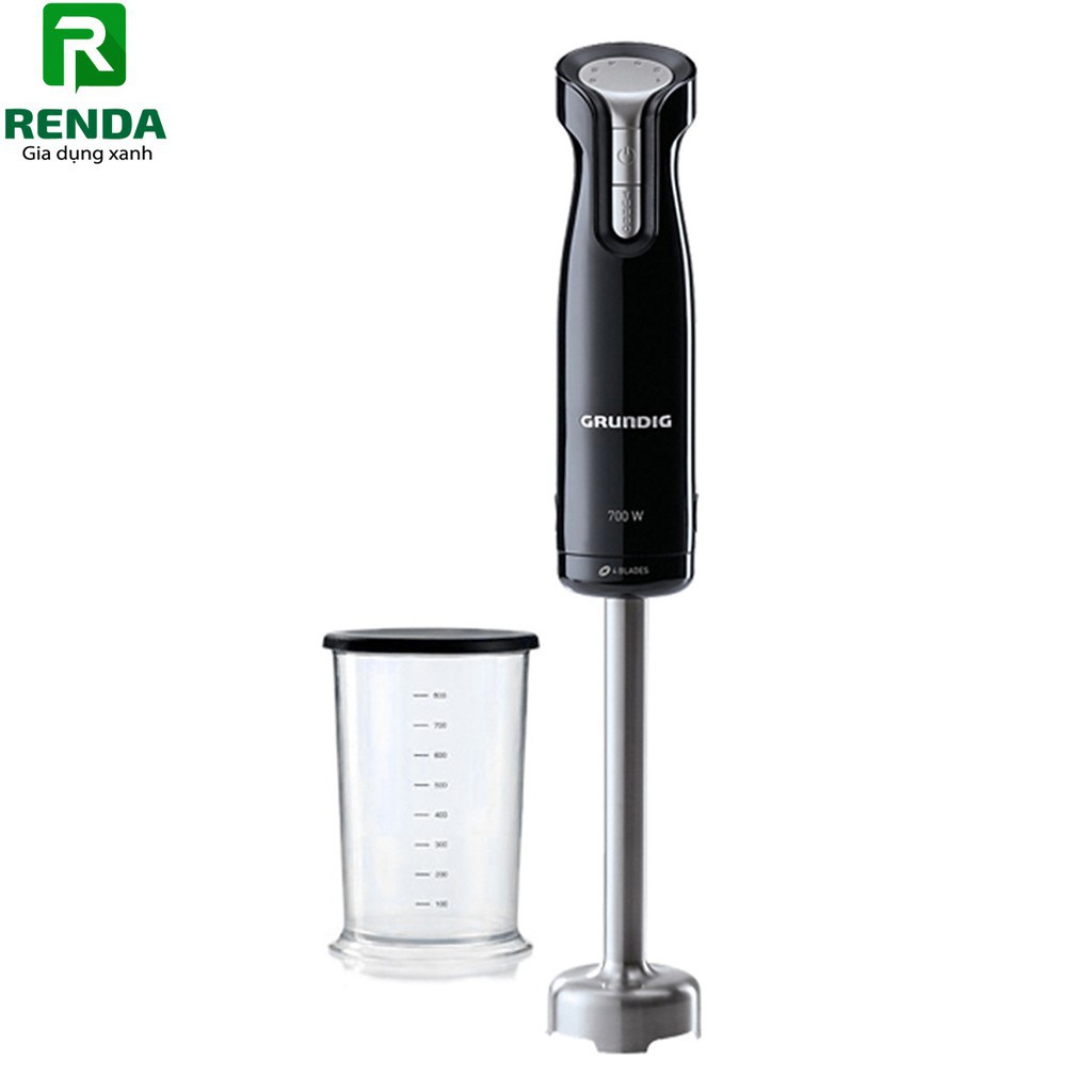 Máy xay sinh tố cầm tay 700w grundig bl6280l cối nhựa dung tích 700ml