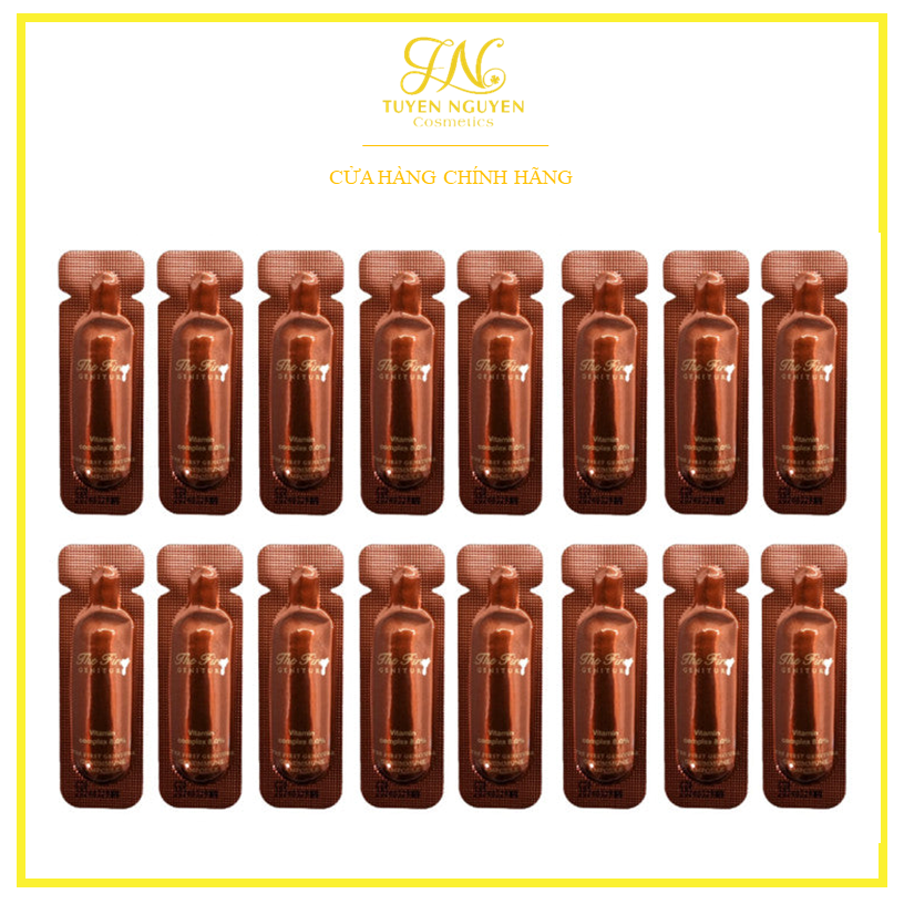 Bịch 60 gói sample tinh chất chống oxy hoá dịu da Ohui The First Vitamin Complex 8.0%