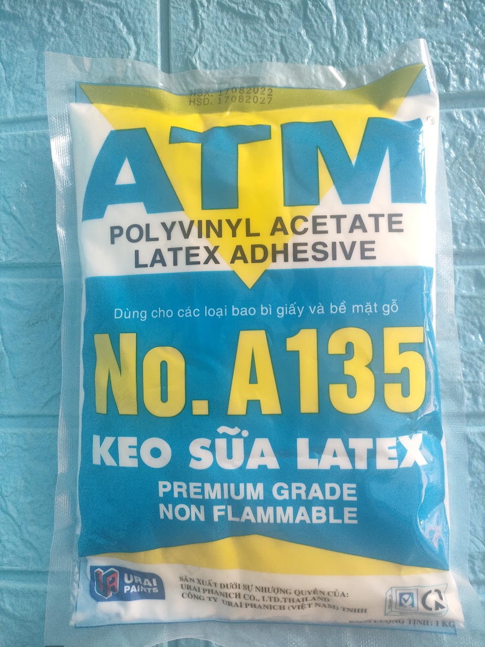 KEO SỮA ATM 1KG DÙNG ĐỂ DÁN GỖ, KIM LOẠI