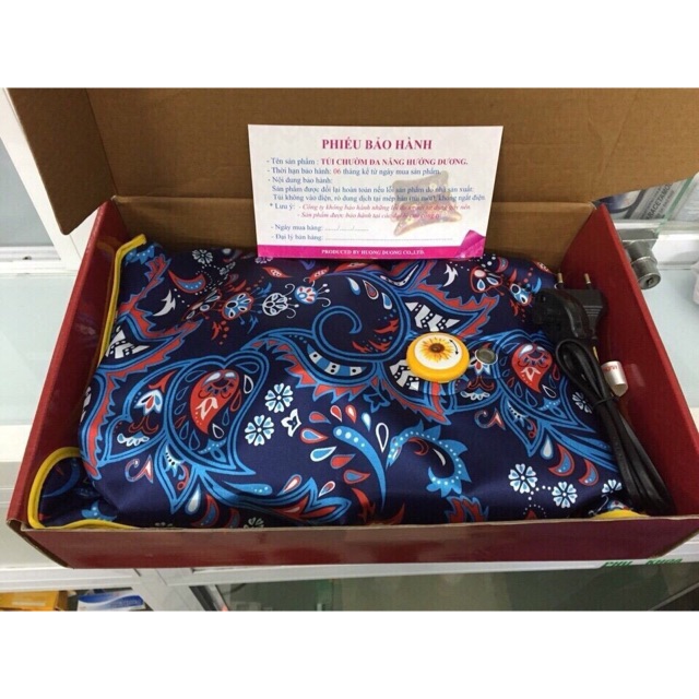 Gối nước nóng Mercerized, Túi Chườm Nước Nóng, Gối chườm nóng - lạnh đa năng Mercerized