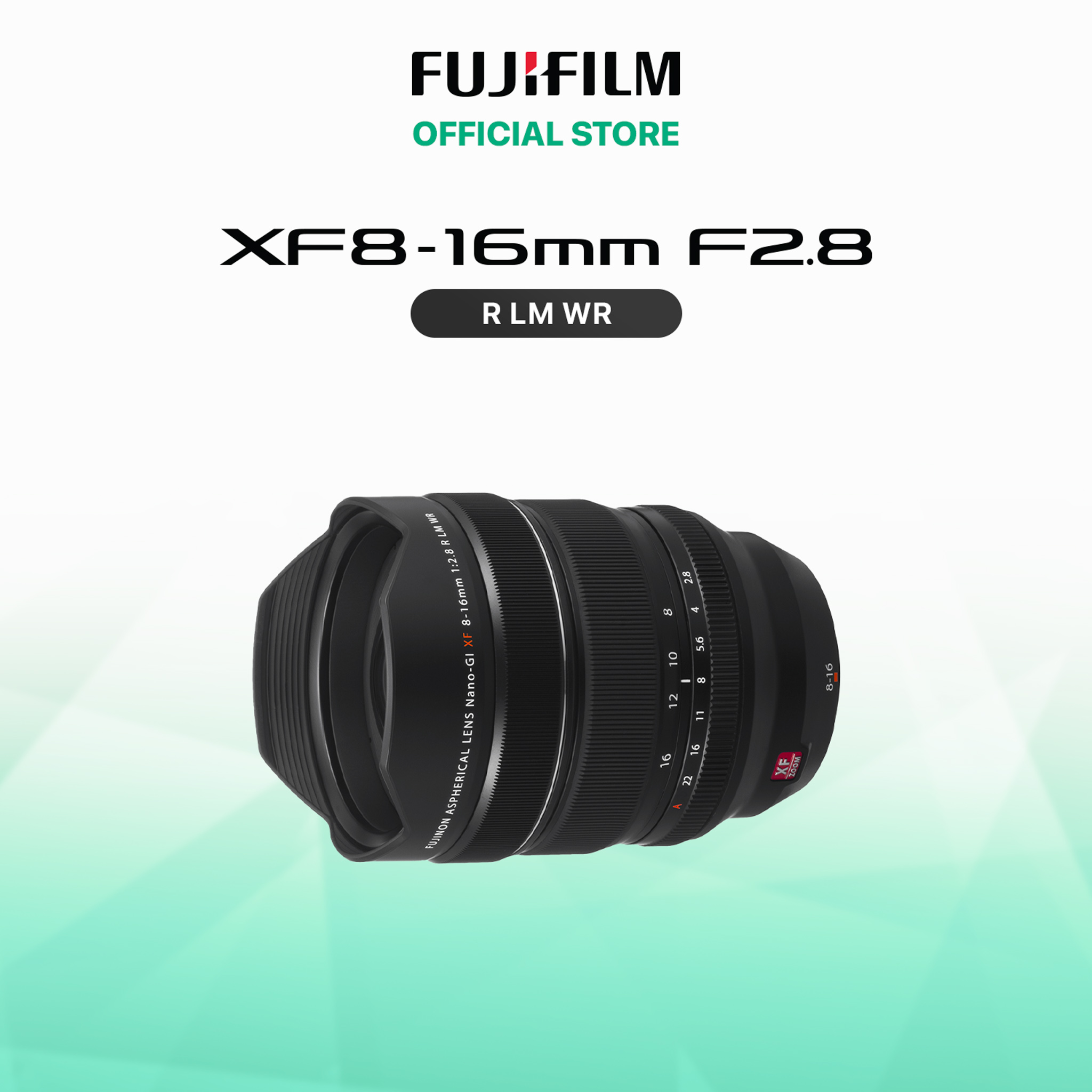 [Trả góp 0%]Ống kính Fujinon XF8-16mm F2.8 R LM WR
