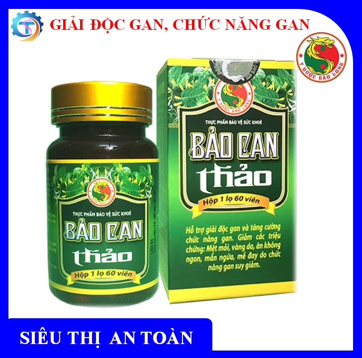 Bảo Can Thảo - Giải độc gan giảm mệt mỏi vàng da ăn uống không ngon - Hàng Chính Hãng