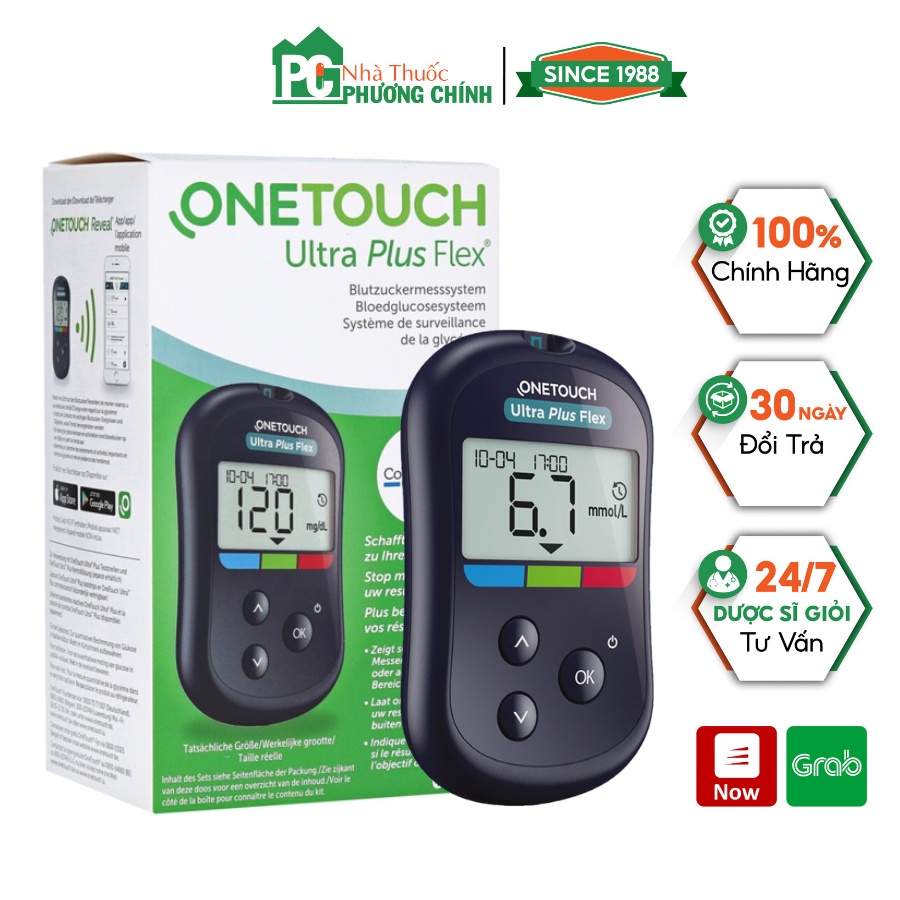 Máy đo đường huyết Onetouch Ultra Plus Flex chính hãng