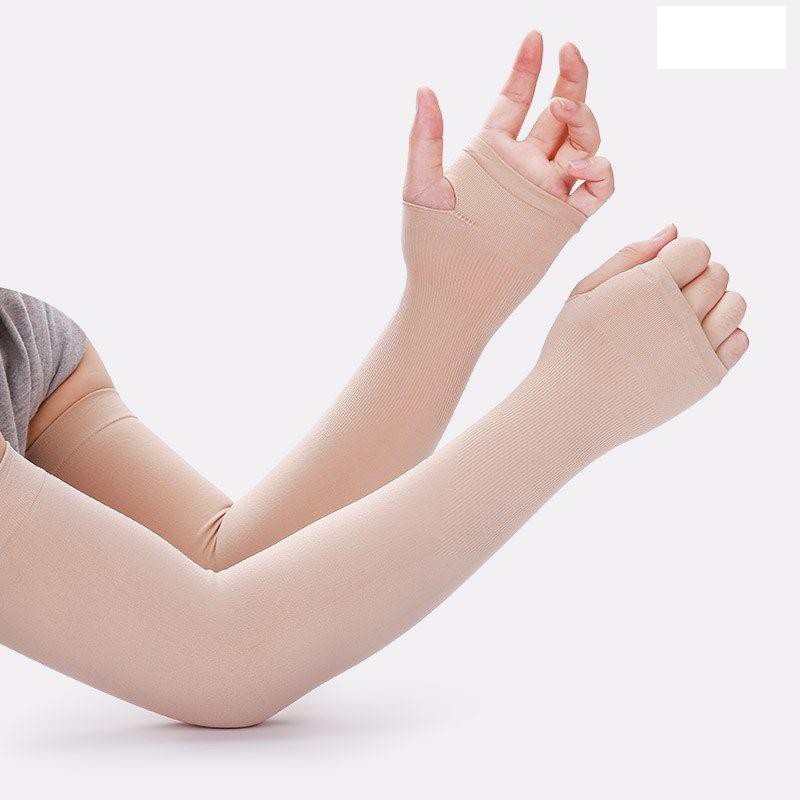 [Wholesale Price] Sun Protection Gloves with and Without Finger Loops. Store in a Ring Zipper Bag.