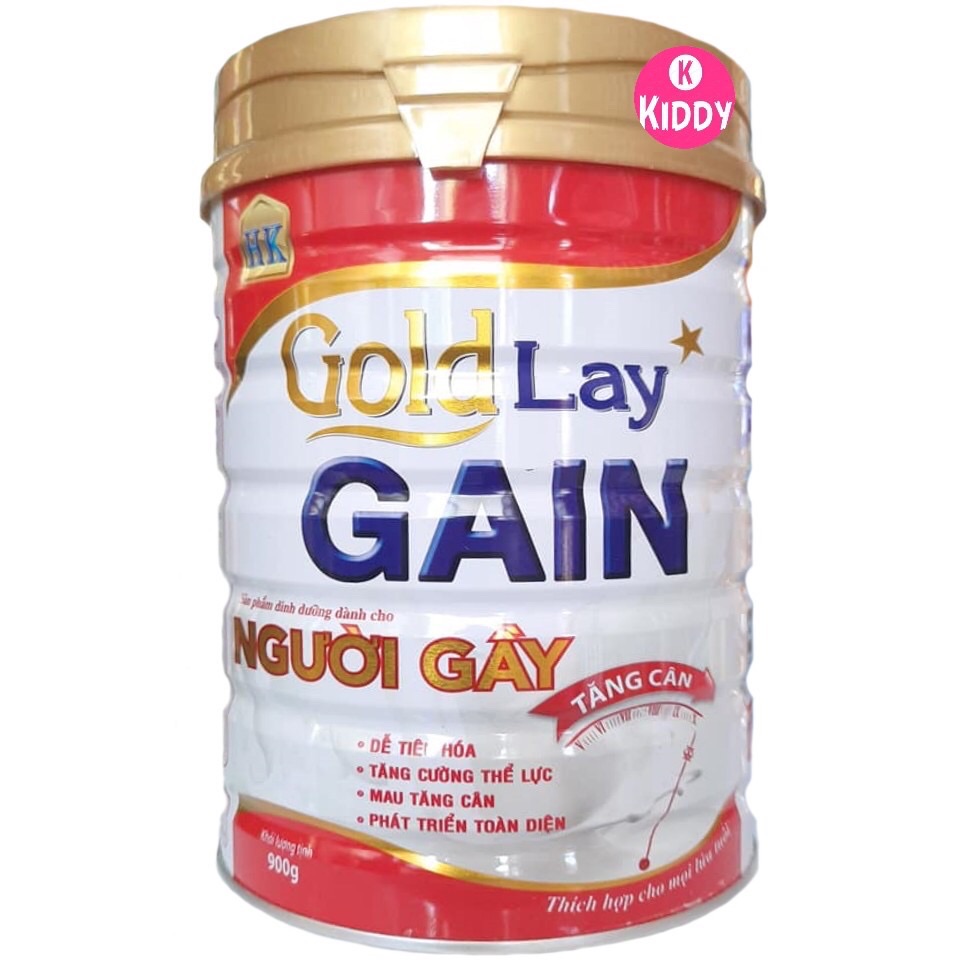 Sữa goldlay gầy 900g date mới