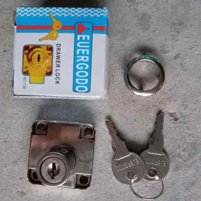 Khóa tủ khóa cốp vuông