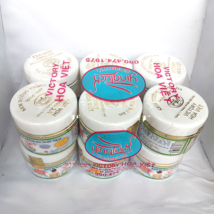 Kem dưỡng trắng da mặt Ngọc trai Victoria Hoa Việt 15g