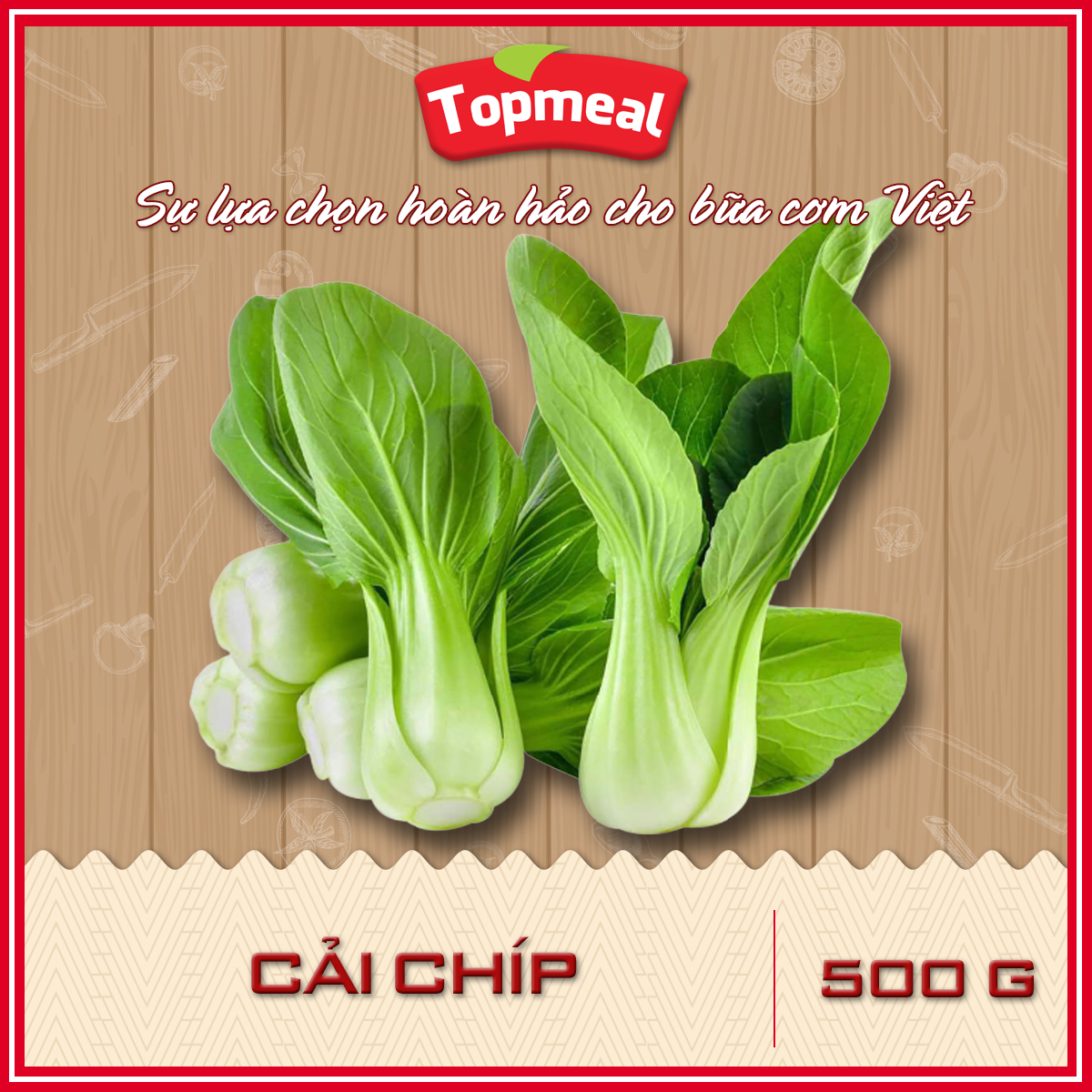 HCM - Cải chíp (500 g) - [Giao nhanh TPHCM]
