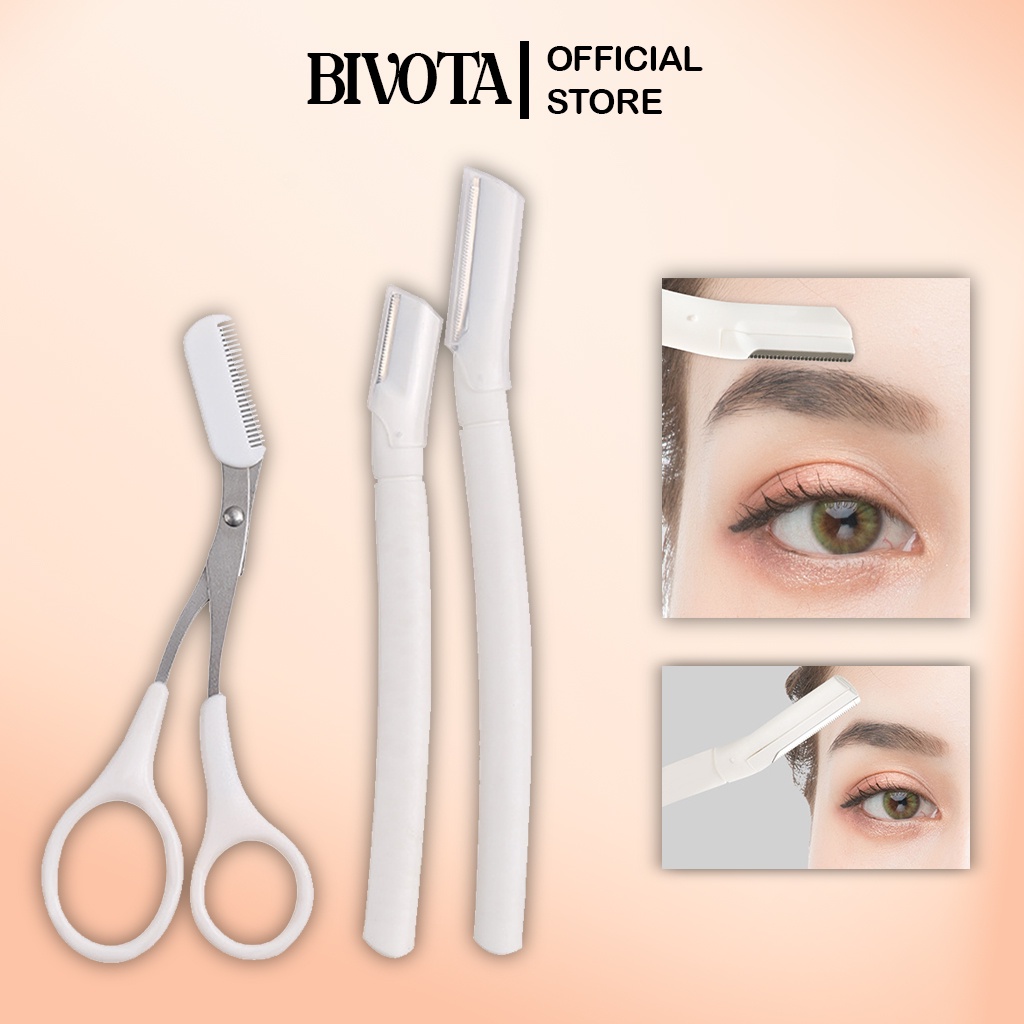 Dao cạo lông mày Bivota bằng thép không gỉ cực an toàn CD11