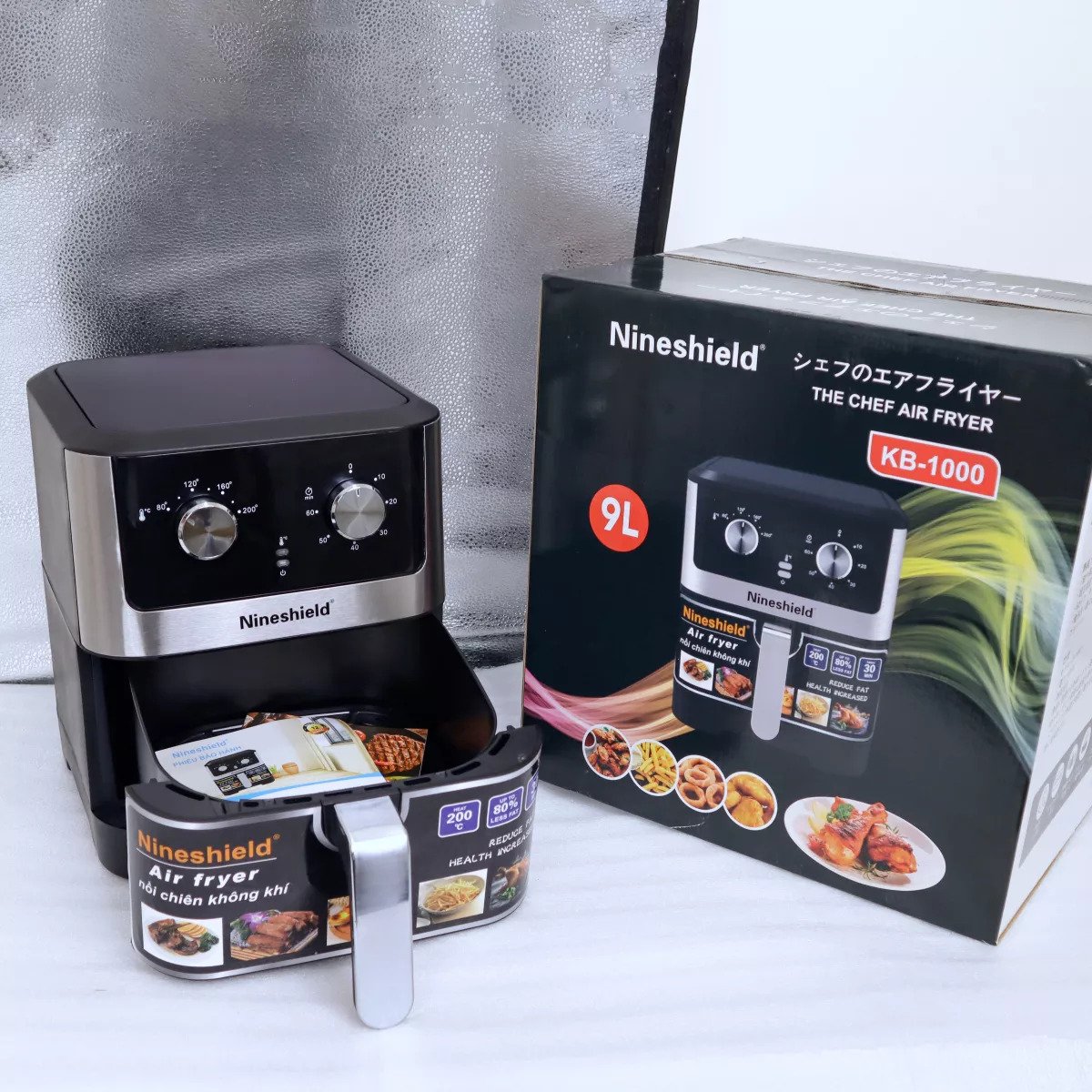 Nồi Chiên Không Dầu Nineshield