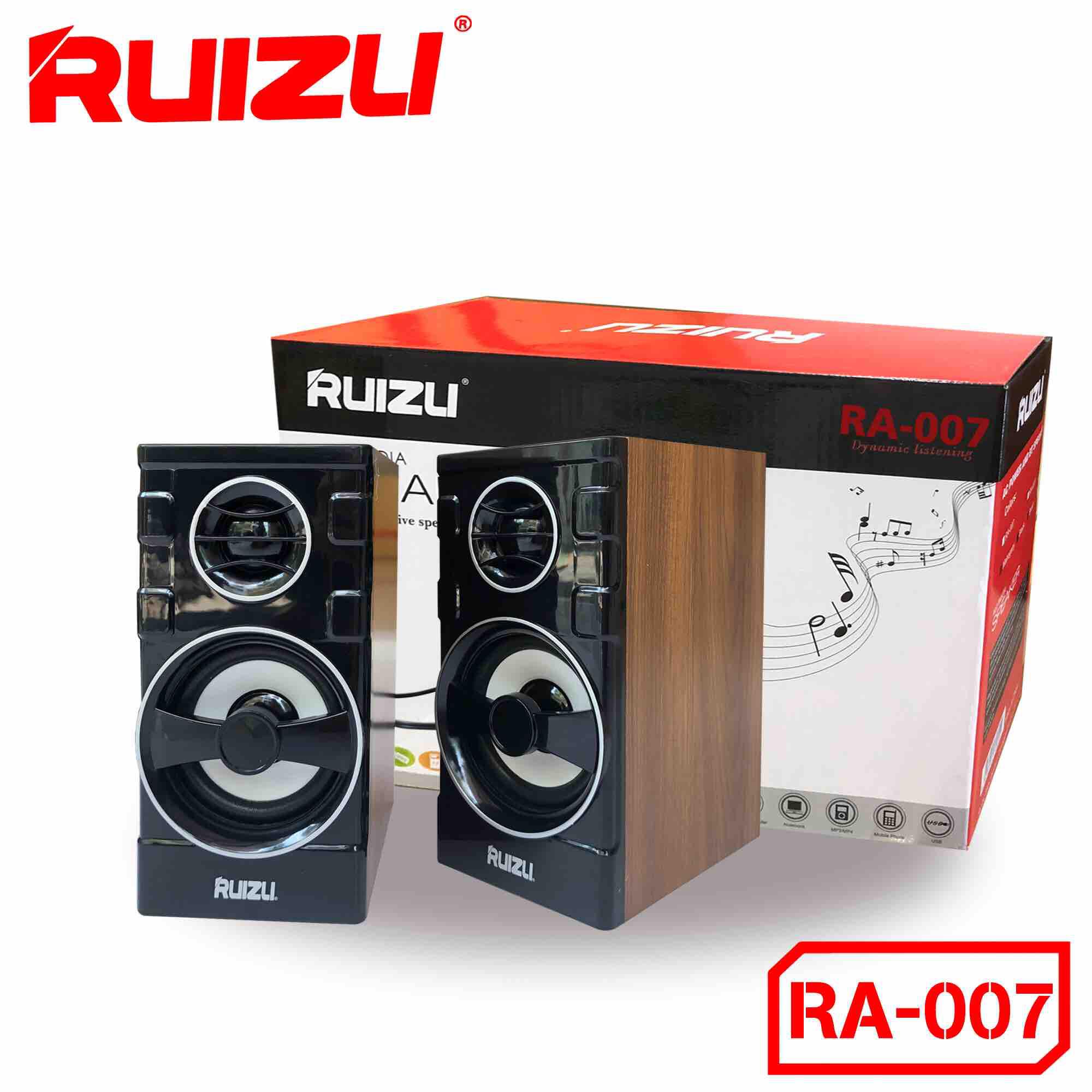 Loa 2.0 ruizu ra-007-điện 220v