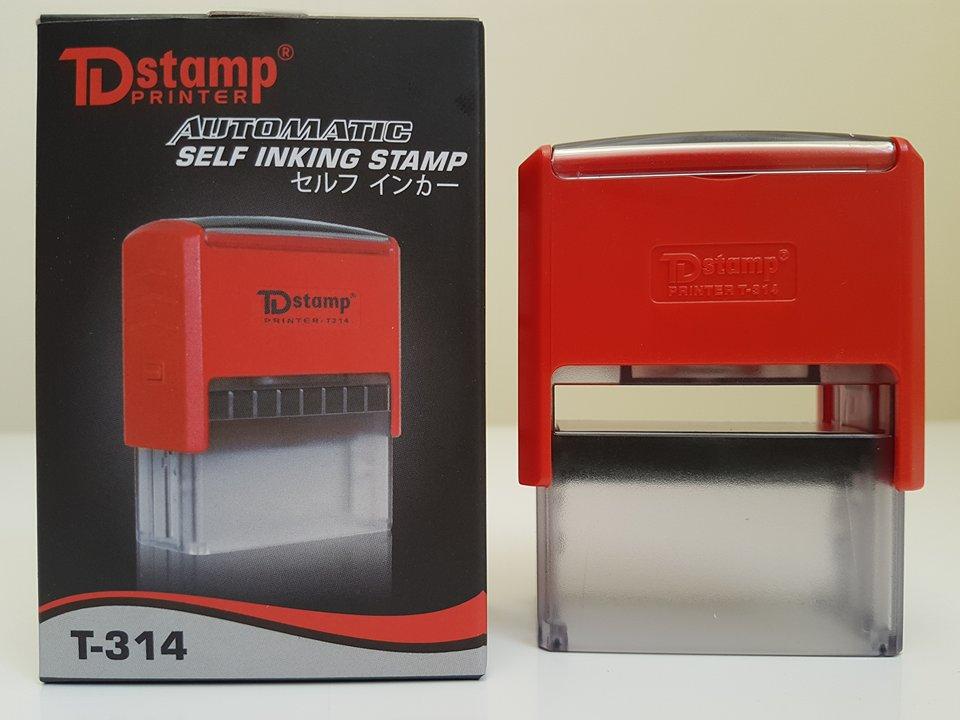 Combo 4 Dấu mộc tên, chức danh - Dấu 1-2 dòng - TDStamp P2 (14x38mm)