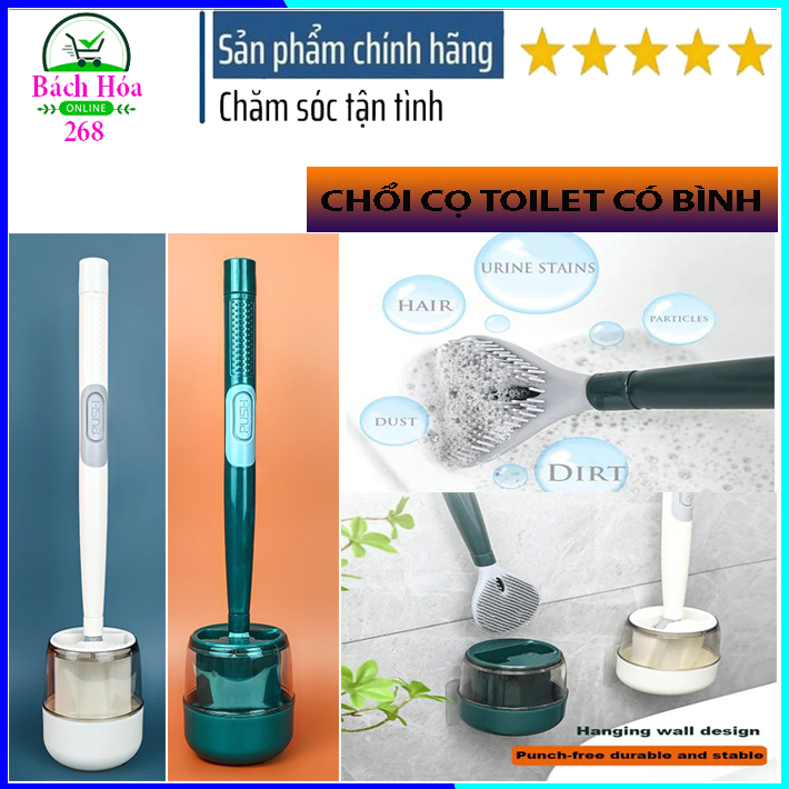 Chổi cọ bồn cầu, chổi cọ nhà vệ sinh silicon có bình chứ xà phòng, cọ bồn silicon gắn tường, chổi cọ nhà vệ sinh, chổi cọ toilet, cọ vệ sinh, dụng cụ cọ rửa bồn cầu, cọ to lét, co ve sinh