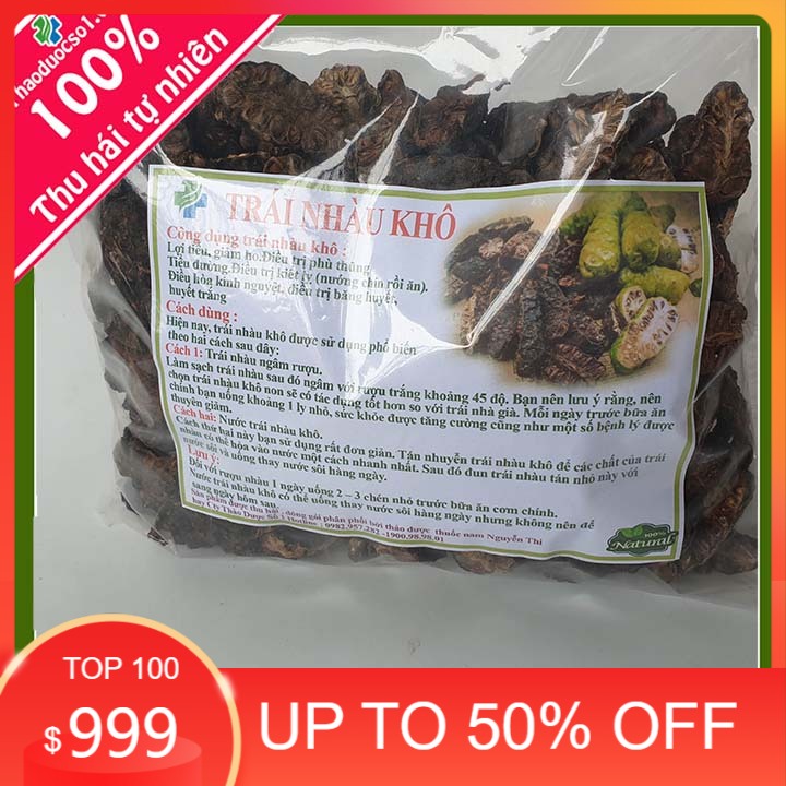 Xả hàng - trái nhàu khô cao cấp - 1kg 683lz
