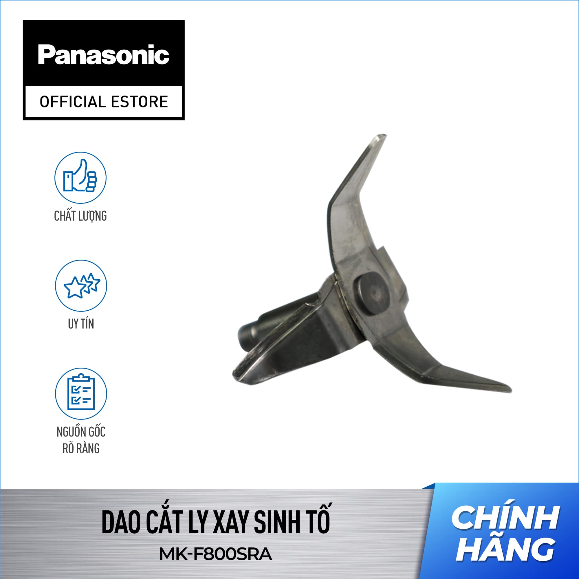 Dao cắt ly xay sinh tố Panasonic MK-F800SRA MJ-DJ31 MJ-M176. Model máy đi kèm sản phẩm, KH vui lòng xem ở mô tả