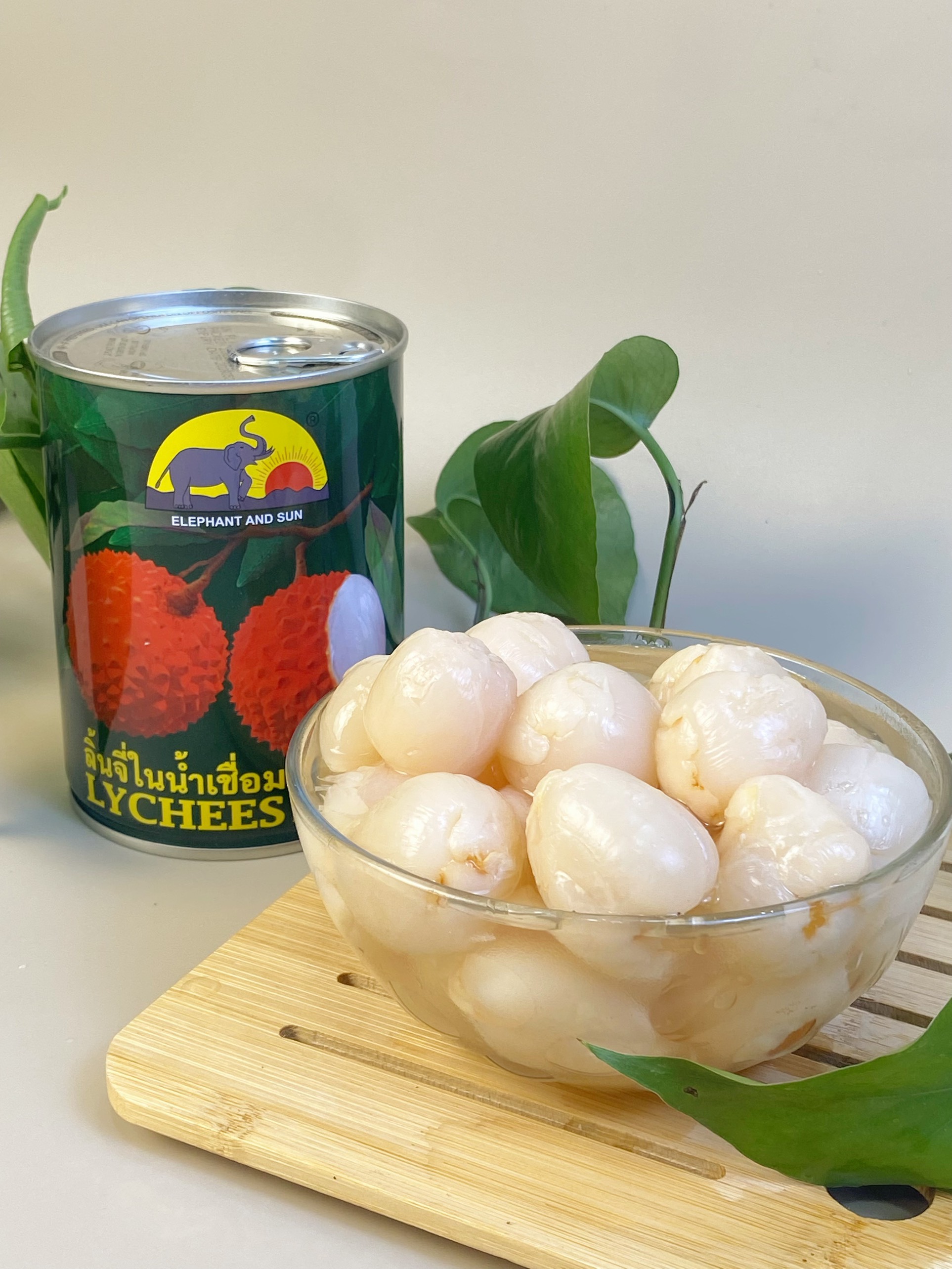 Trái cây đóng hộp - Vải Ngâm Siêu Giòn, Ngon