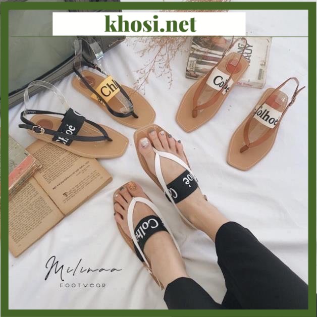 [HCM][SD-0277] Sandal kẹp quai chữ đan ngang - Kèm ảnh thật