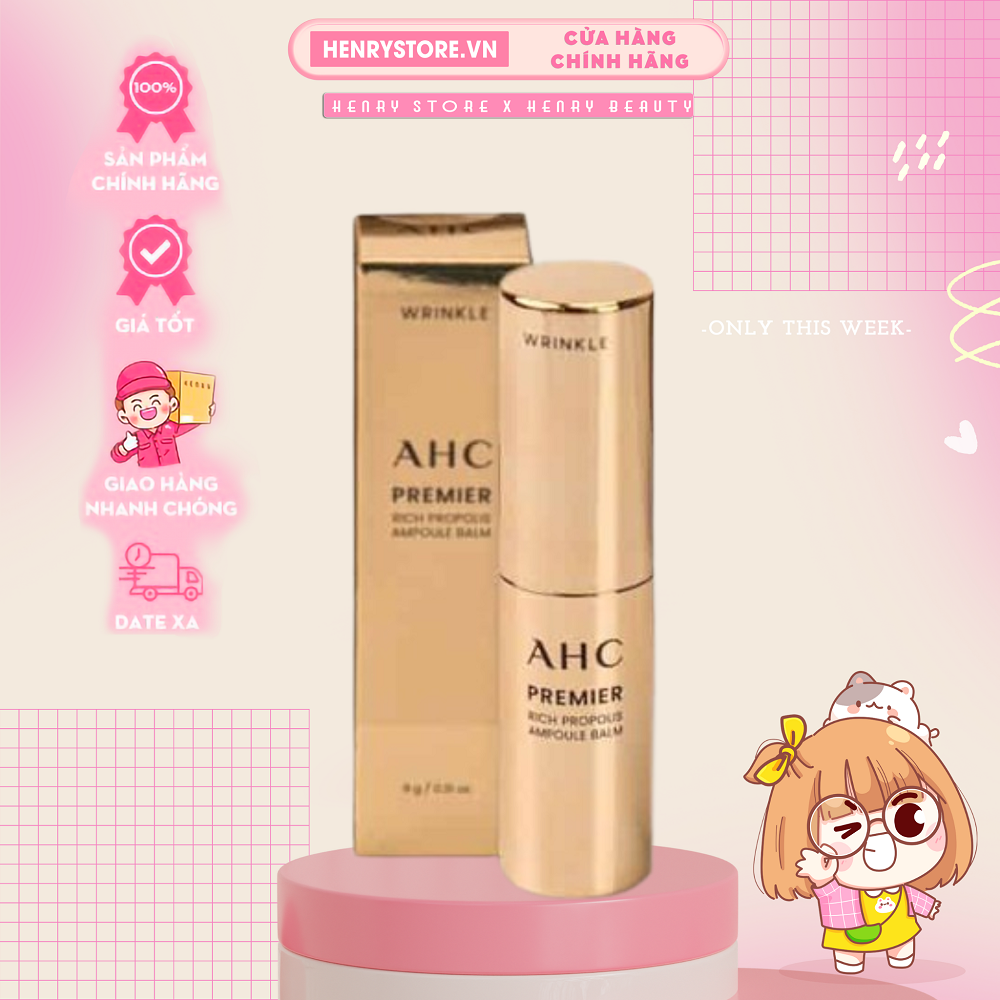 Kem dưỡng dạng thanh lăn dưỡng mắt AHC 9g