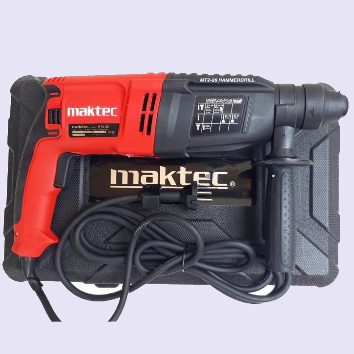 Máy Khoan đục bê tông Maktec 3 chứng năng - Máy Khoan Chuyên công trình