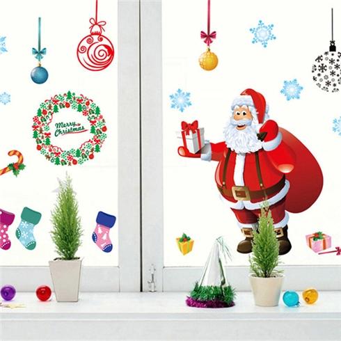 Decal dán tường Noel siêu đẹp