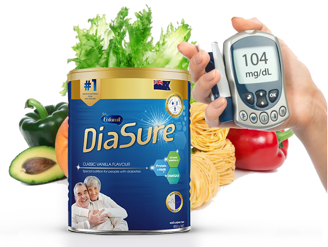 Sữa non dia sure tiểu đường 650g