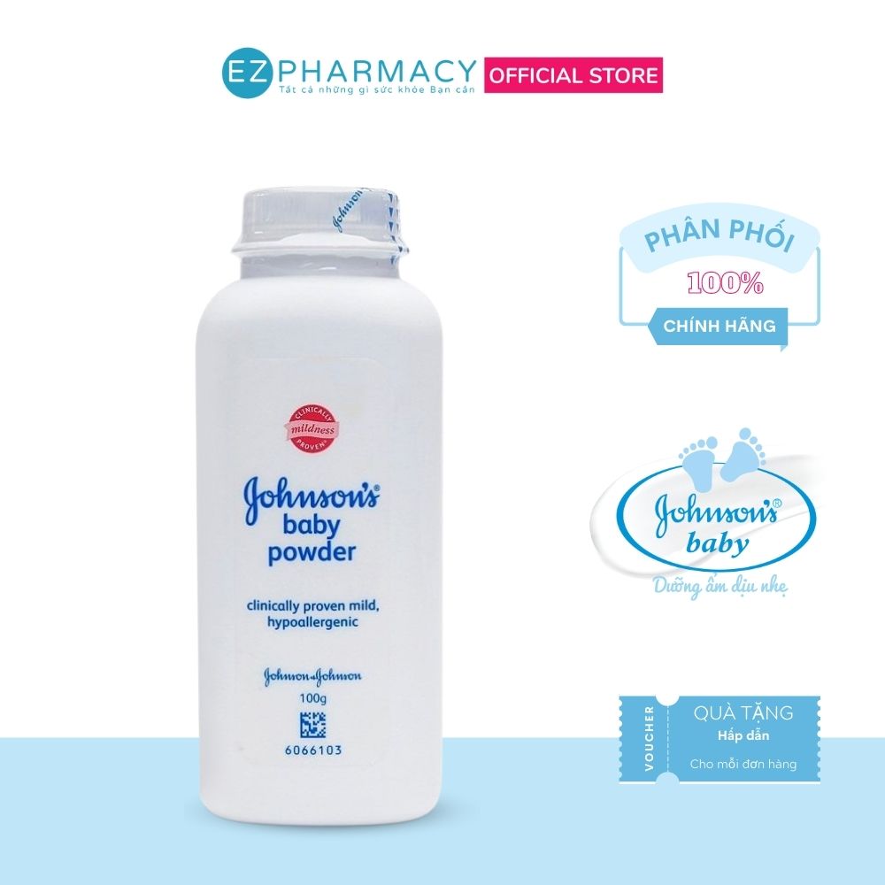 Phấn thơm em bé - johnson's baby power 100g - 200g