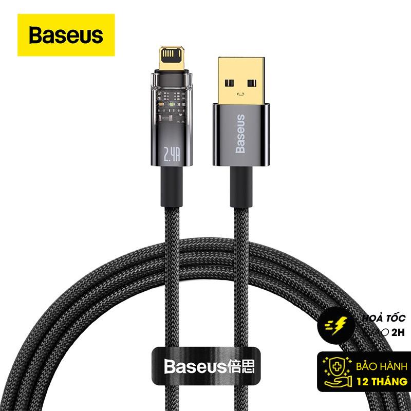 Cáp Sạc Tự Ngắt Gen2 Baseus Explorer Series dùng cho IP