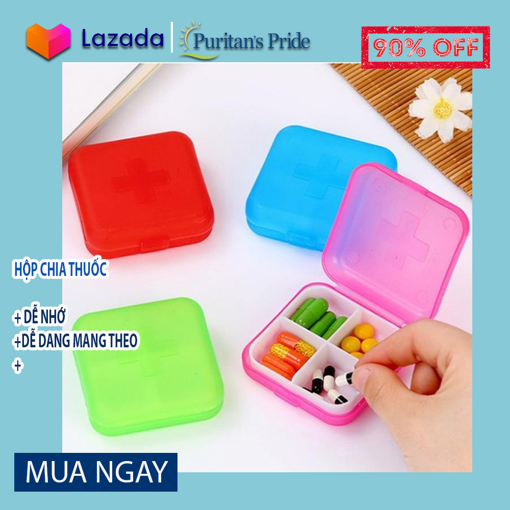 Hộp nhựa chia ngăn thuốc uống tiện dụng cho người bận rộn hay quên loại nhựa cao cấp.