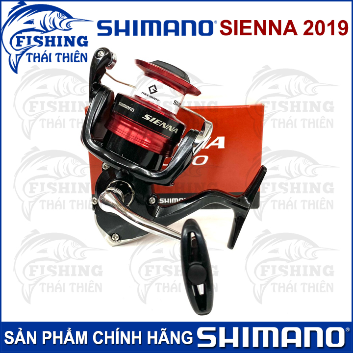 Máy Câu Cá Shimano Sienna 2019 500 / 1000 / 2000 / 2500 / 3000 / 4000
