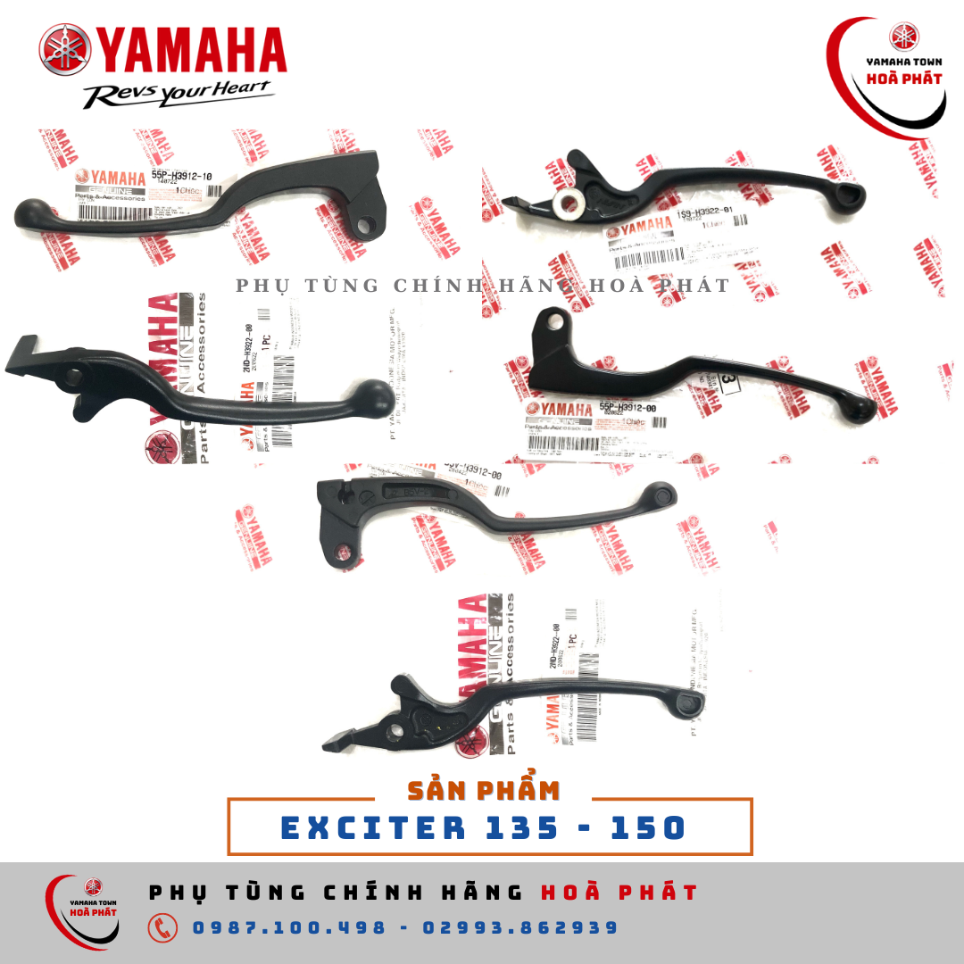 Tay côn tay thắng zin Yamaha xe exciter 135, exciter 150, 155, mxking chính hãng Yamaha
