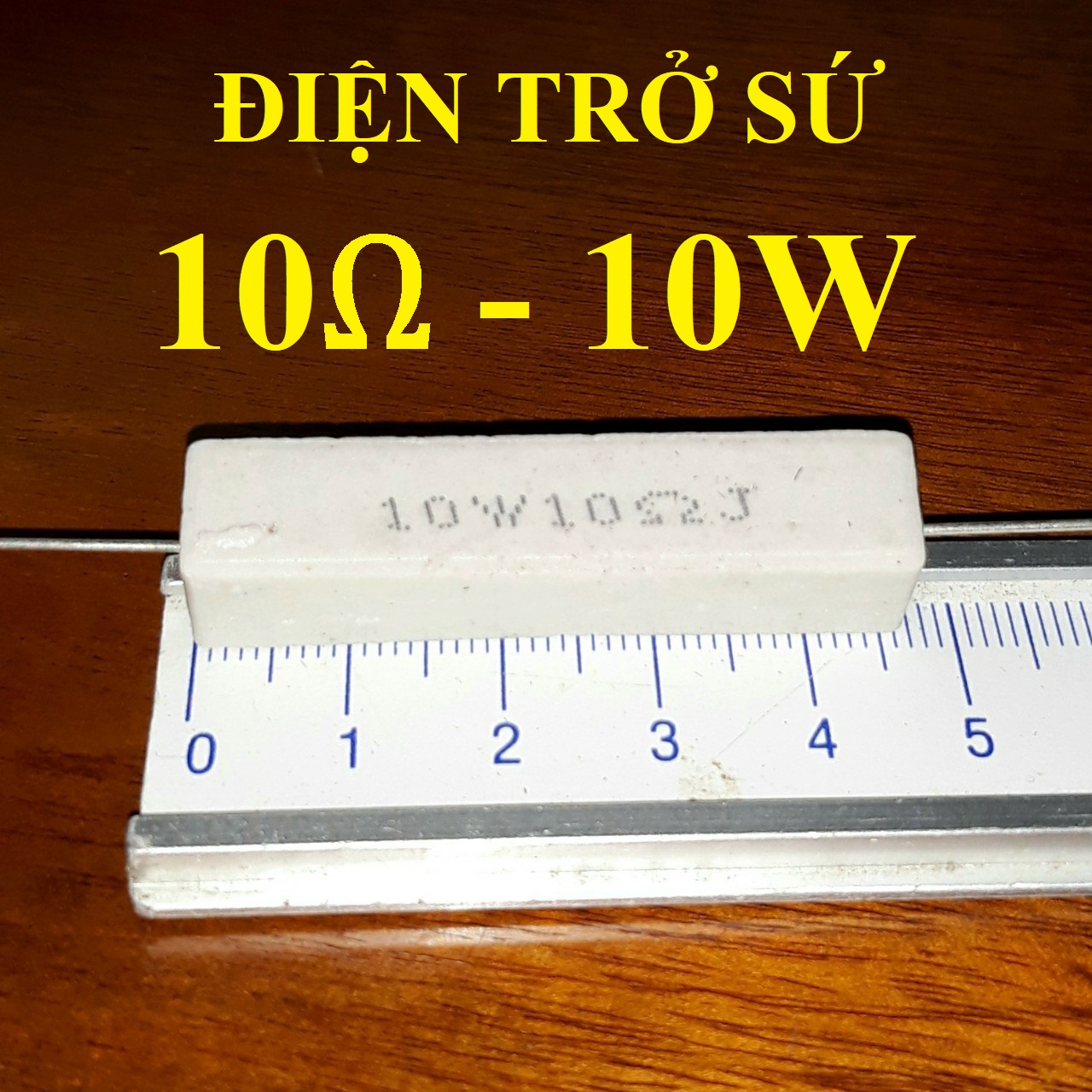 10 chiếc điện trở sứ 10ω – 10w điện trở 10 ôm – 10 oát