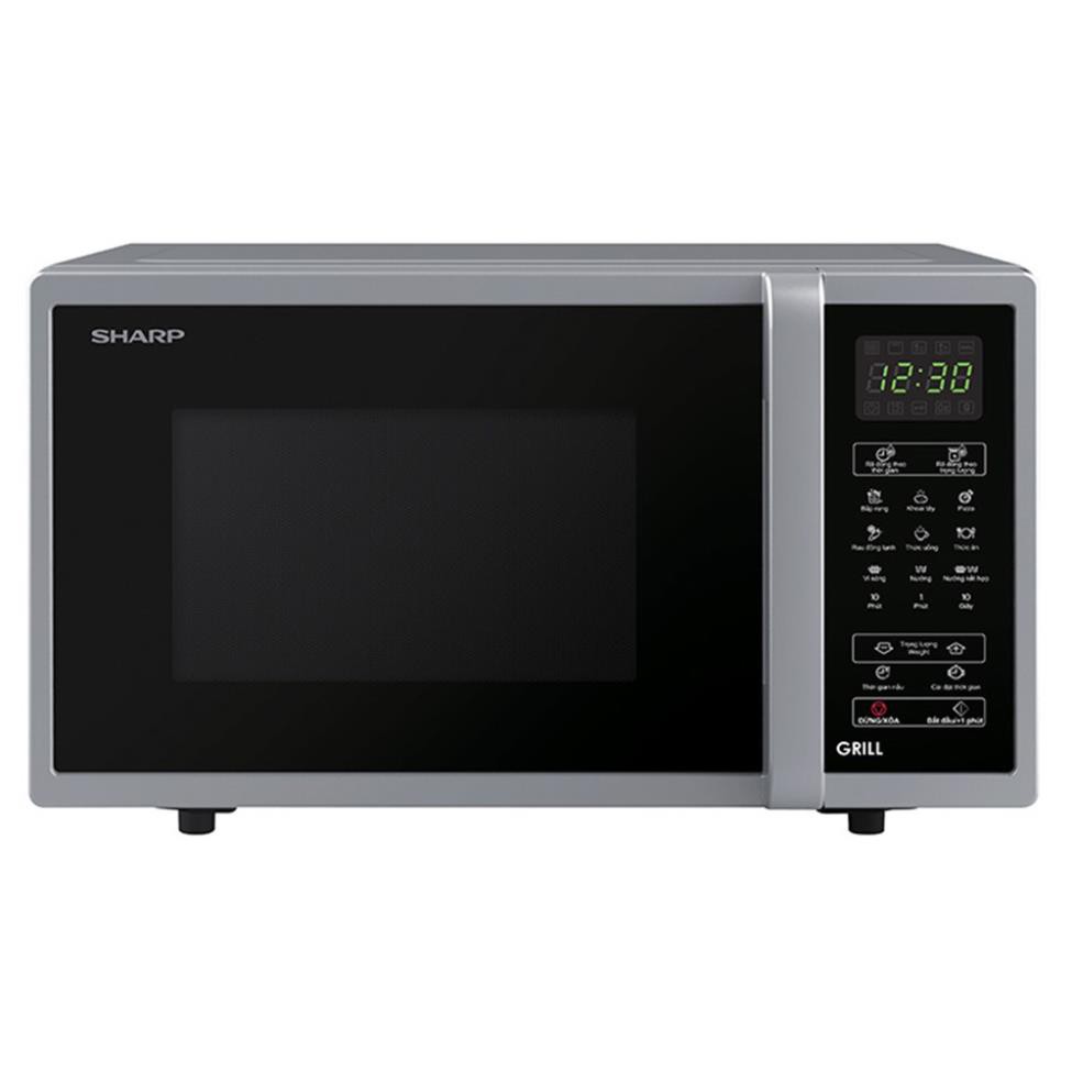 Lò vi sóng điện tử có nướng sharp r-g372vn-s 23 lít