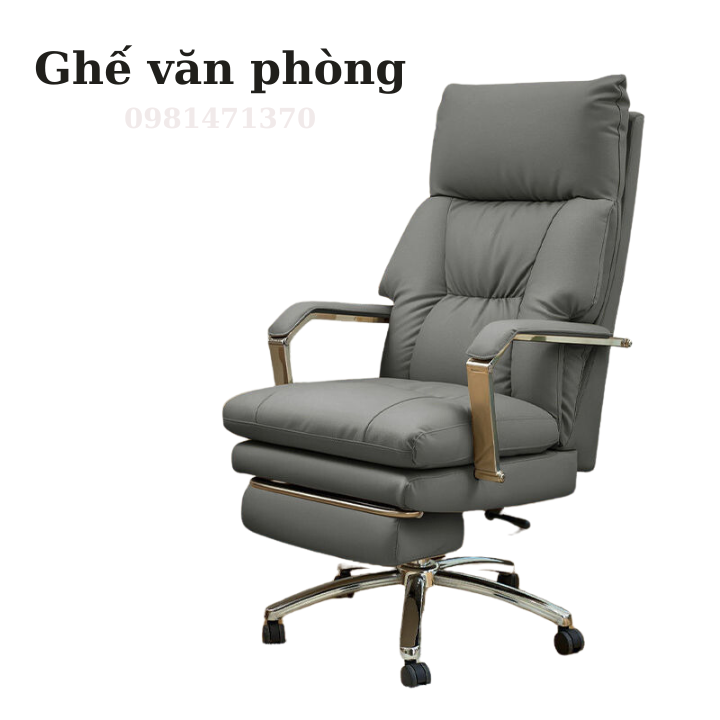 Ghế giám đốc, ghế văn phòng cao cấp, ghế xoay văn phòng cao cấp có gác chân