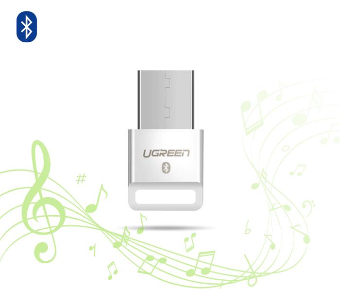 USB Bluetooth Ugreen 30443 màu trắng