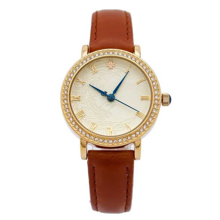 Julius official | đồng hồ nữ julius hàn quốc dây da ja585
