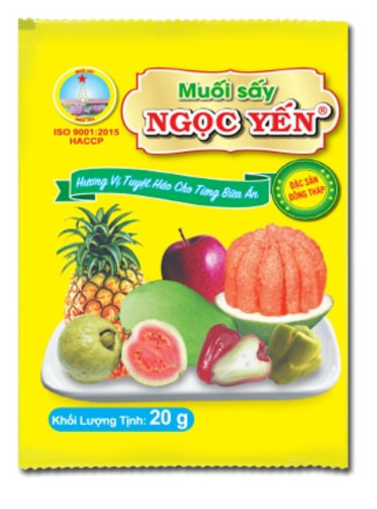 Combo 10 Bịch Muối Sấy Ngọc Yến - bịch 100gr