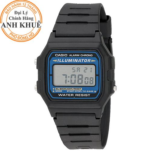 Đồng hồ unisex casio anh khuê f-105w-1adf
