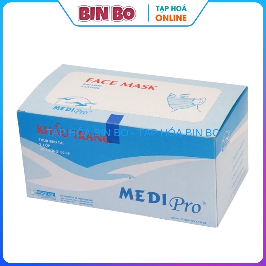 Khẩu trang y tế Medipro có lớp kháng khuẩn