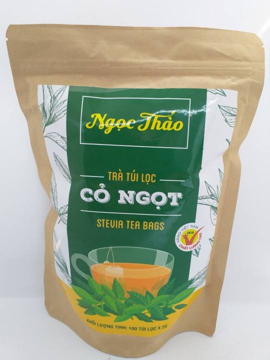 Gói Trà Cỏ Ngọt Ngọc Thảo 100 Túi Lọc