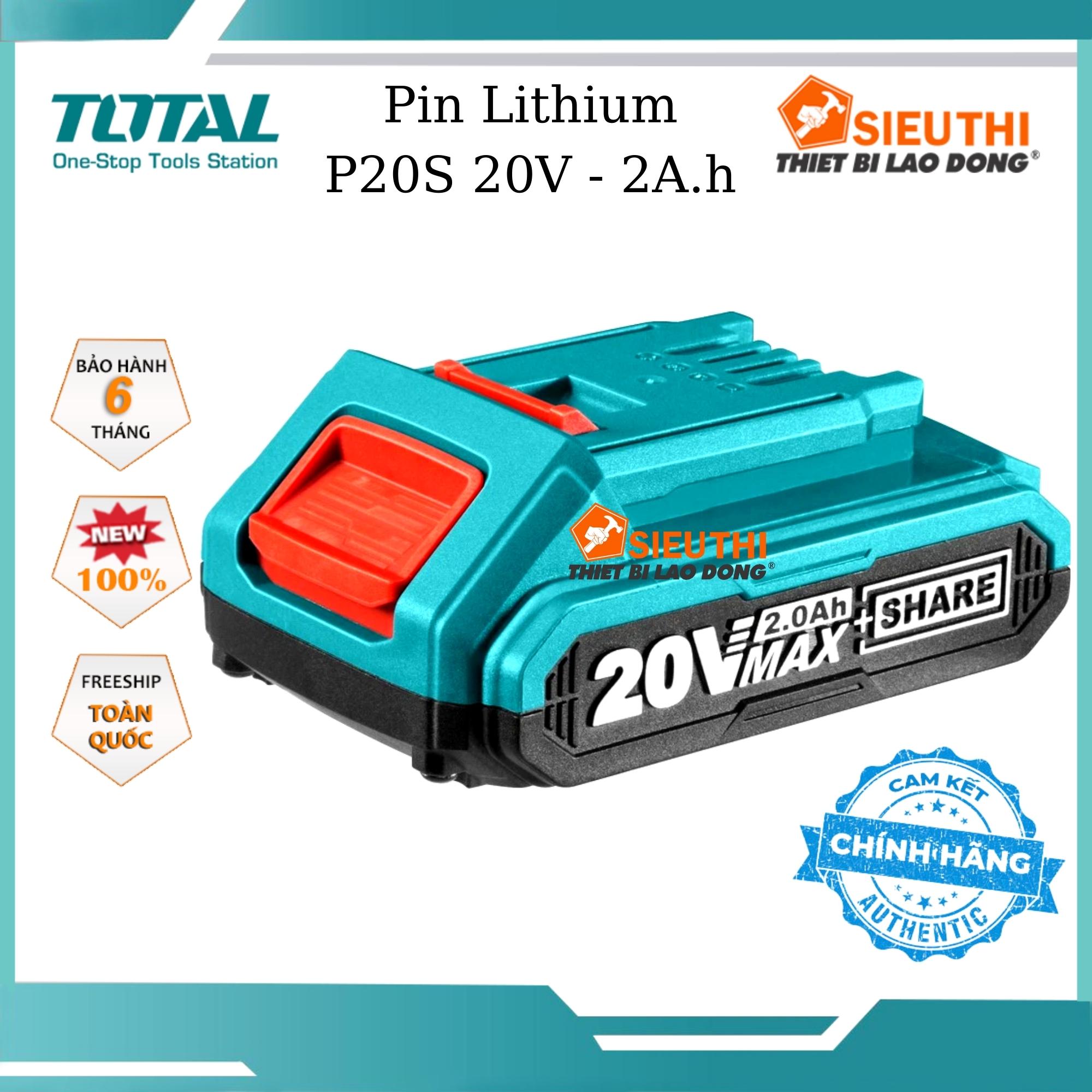 Total pin lithium 20v tfbli20011