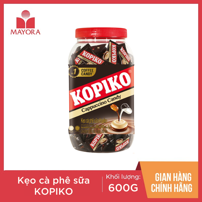 KẸO CÀ PHÊ SỮA KOPIKO 600G