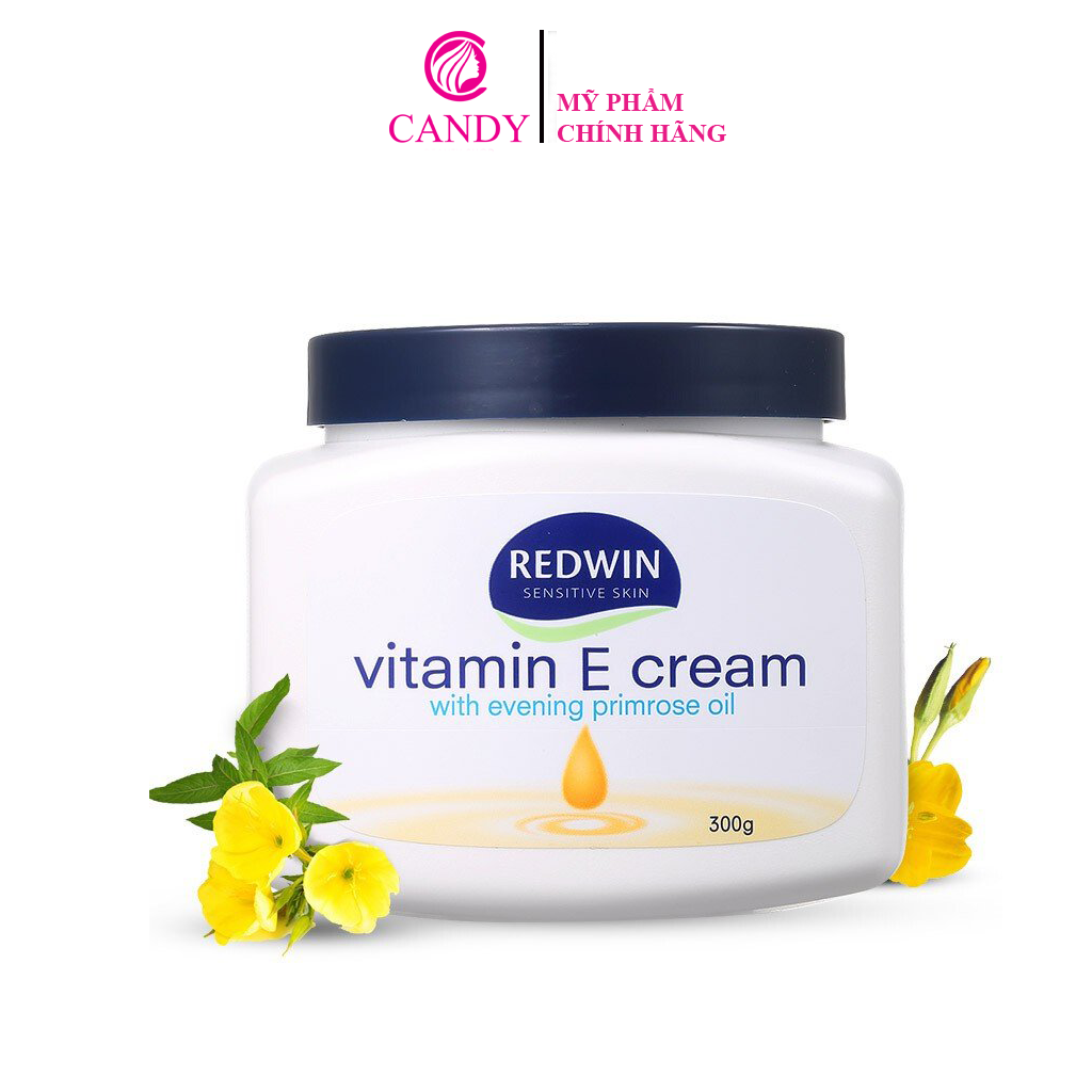 [Hoàn Tiền 8%]Kem Dưỡng Da Redwin Vitamin E Cream 300g