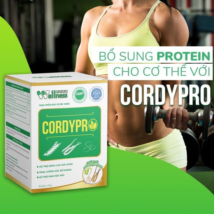 Thực phẩm Protein thực vật Cordypro