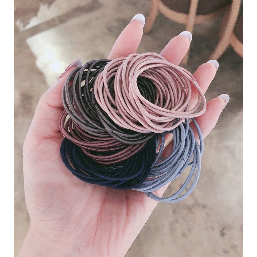 2 Dây chun buộc tóc siêu kute