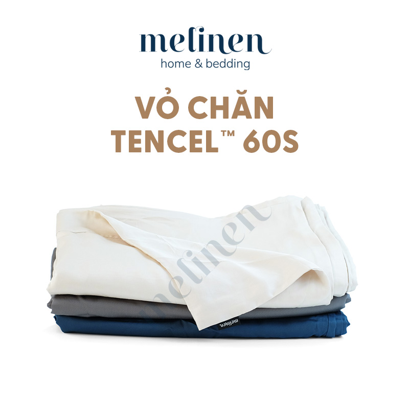 Vỏ chăn lụa tencel 60s melinen 2m2 x 2m