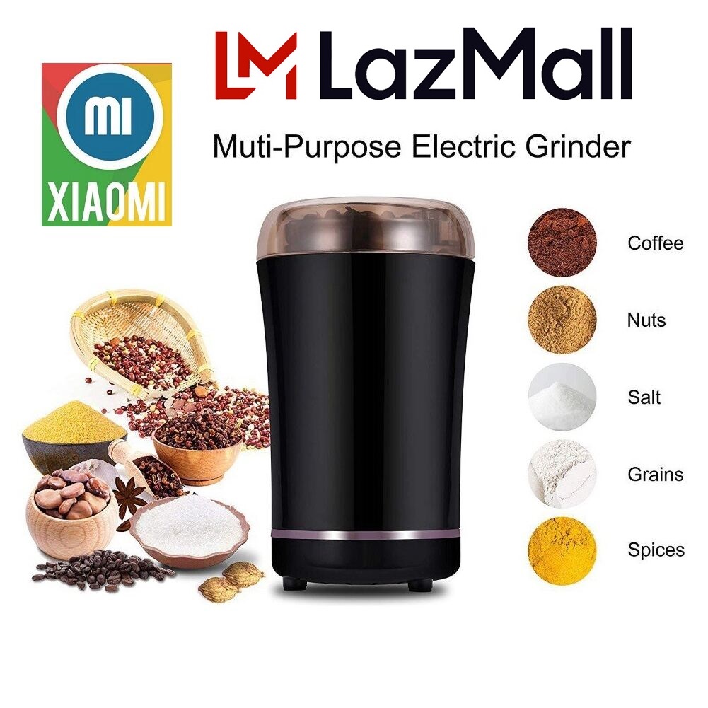  Xiaomi LazMall Deal Chớp Nhoáng Máy Xay Mini Cầm Tay Xay Hạt Khô Hạt Tiêu Ngũ Cốc Gạo Siêu Mịn Nhỏ Gọn Tiện Lợi Cực Nhanh Chỉ Từ 6 Đến 12s  BIG SALE  Máy Xay Cafe Mini Để Bàn Dụng Cụ Xay Nghiền Cà Phê Hạt Khô Tại Nhà Đa Năng 
