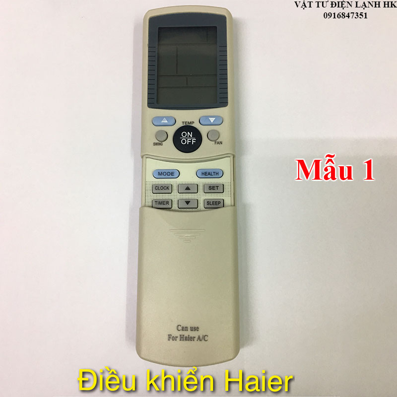 Remote máy lạnh Haier, điều khiển điều hòa haier Mới